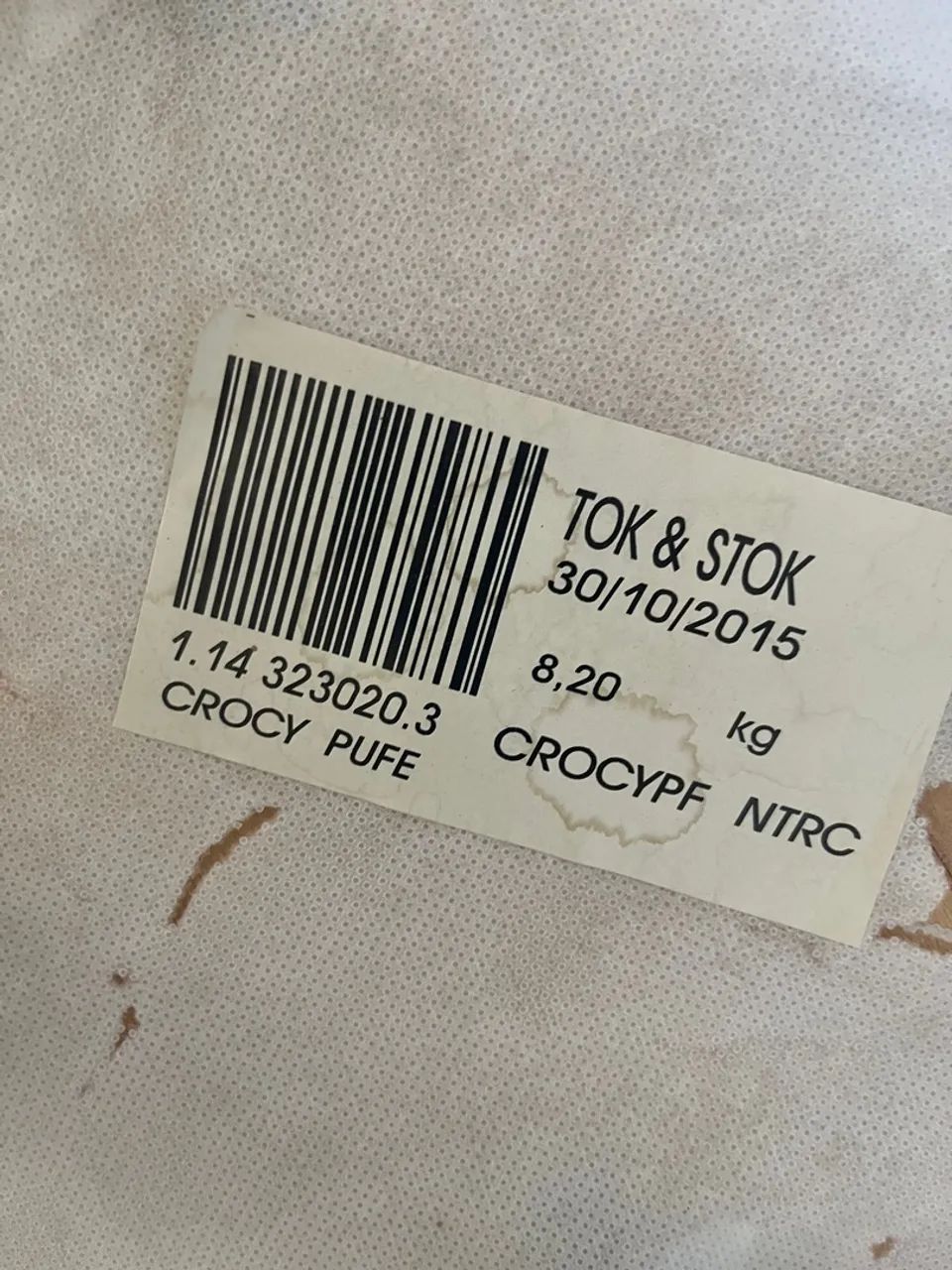 Pufe Tricô Tok&stok Crocs Puff - Foto 3