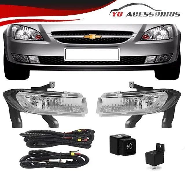 Kit Farol de Milha Corsa Classic 2011 - 2016