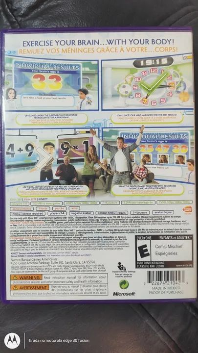 KINECT BODY AND BRAIN Xbox 360 - Foto 2