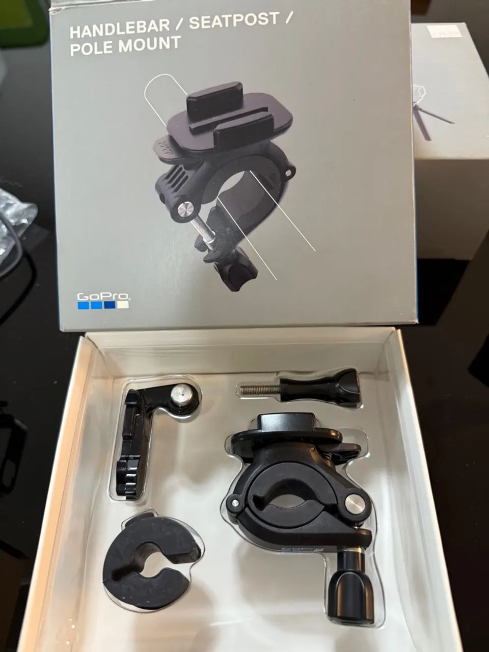 GoPro Hero 6 Black + Suporte Bike e Pau de Selfie original  - Foto 5
