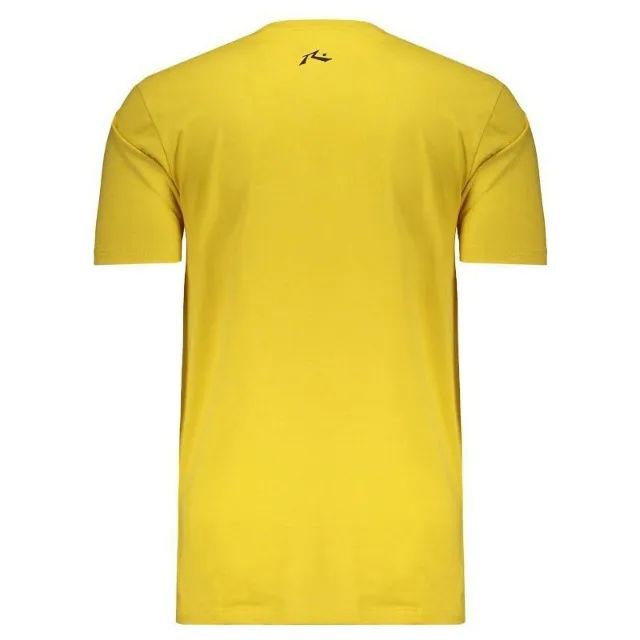 Camisa Rusty Splits Amarela Tamanho: P - Foto 3
