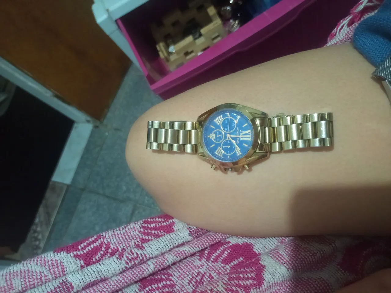 Relógio Michael Kors Feminino Dourado
