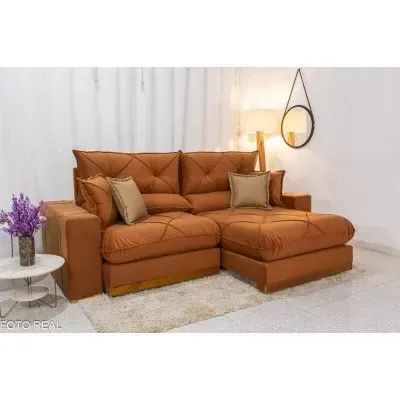 sala sofavretratil e reclinavel de 4 lugares  - Foto 5