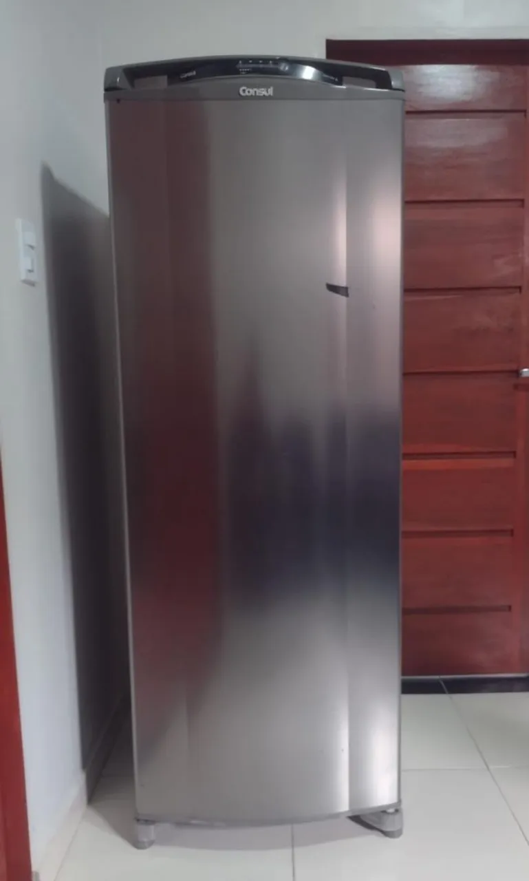 Geladeira Consul Frost Free Inox