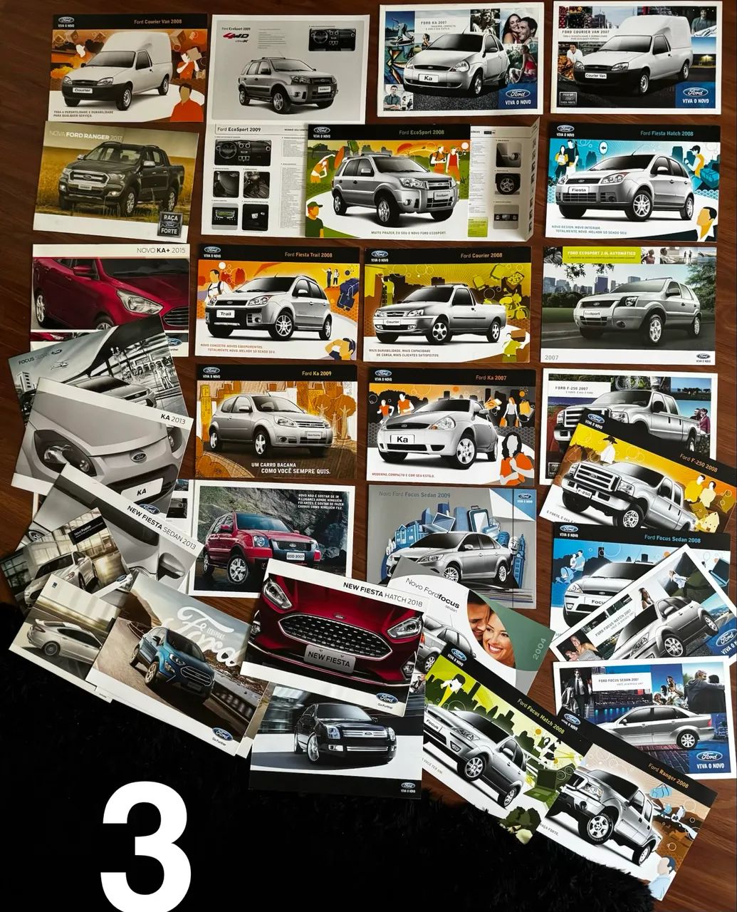 FOLDER PROSPECTO LINHA FORD RARIDADE ?LEIA?!! - Foto 3