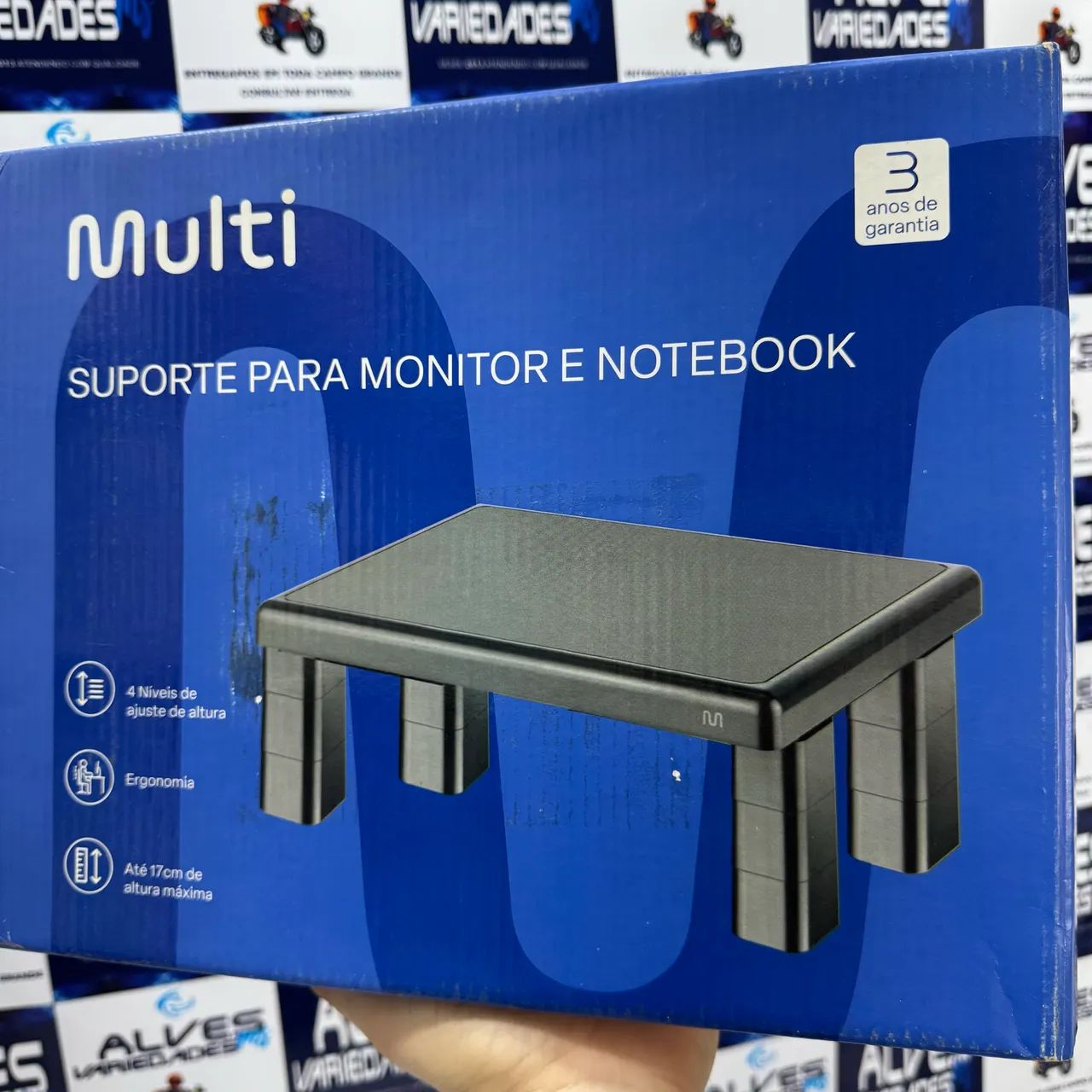 Suporte para monitor e notebook 