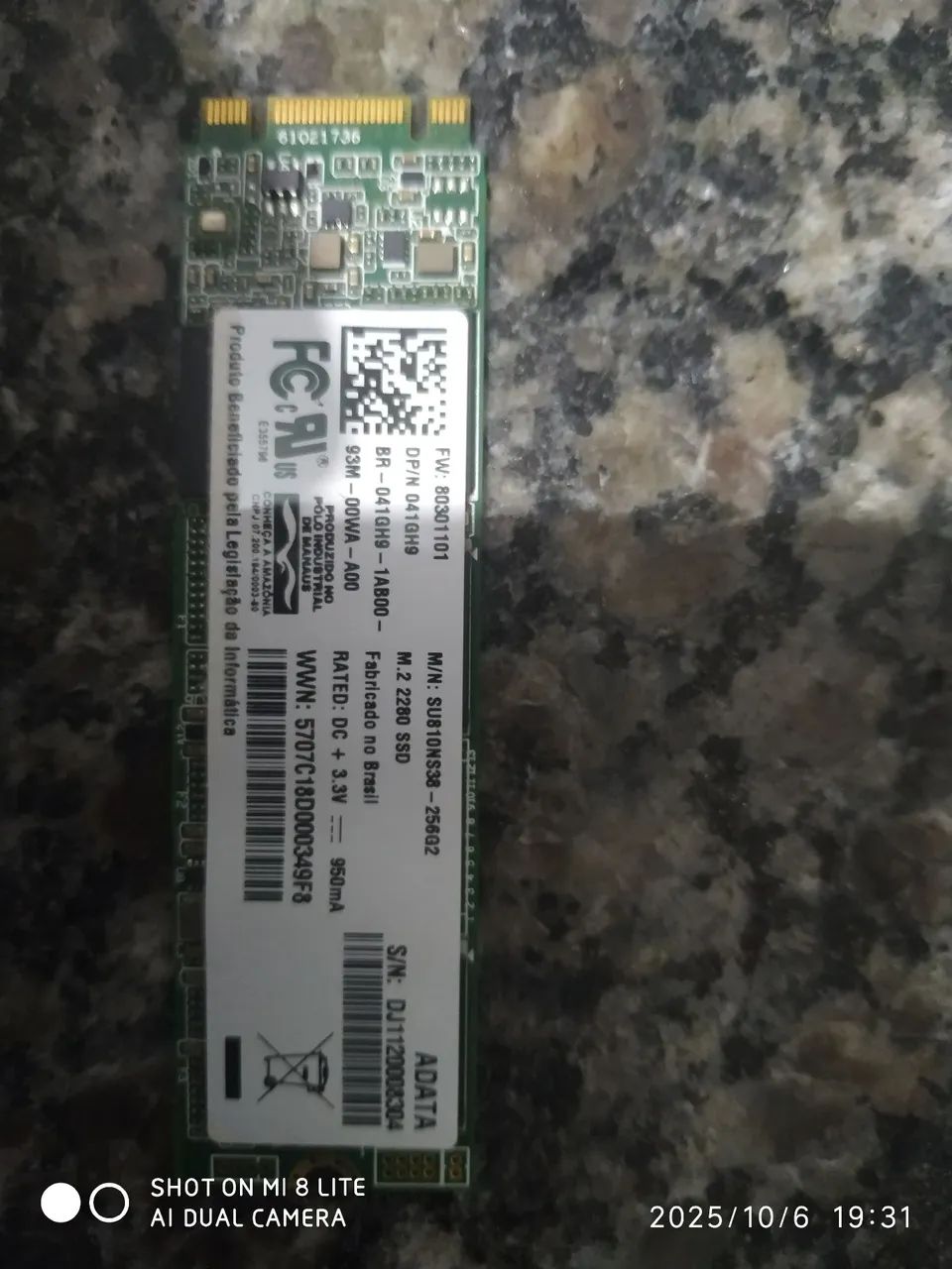 Vendo SSD M264330132557185120