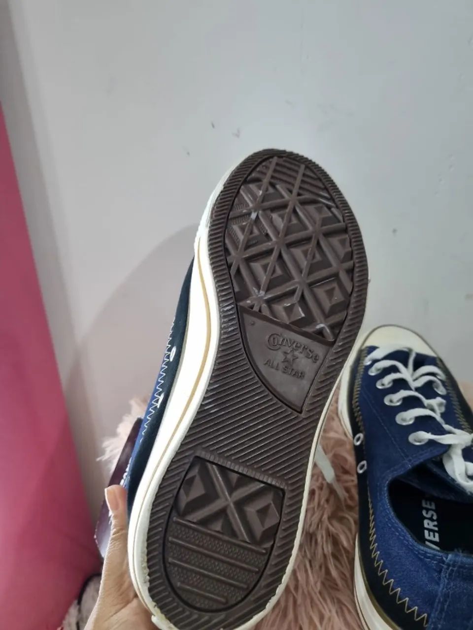 Converse All Star azul jeans  - Foto 4