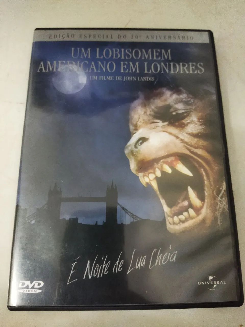 Dvd Um Lobisomem Americano em Londres