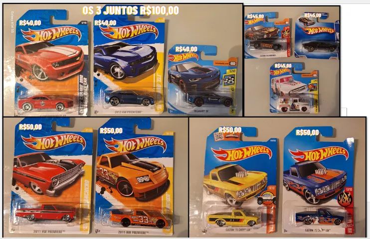 Vendo Miniaturas Hotweels - Alguns dificeis de achar.