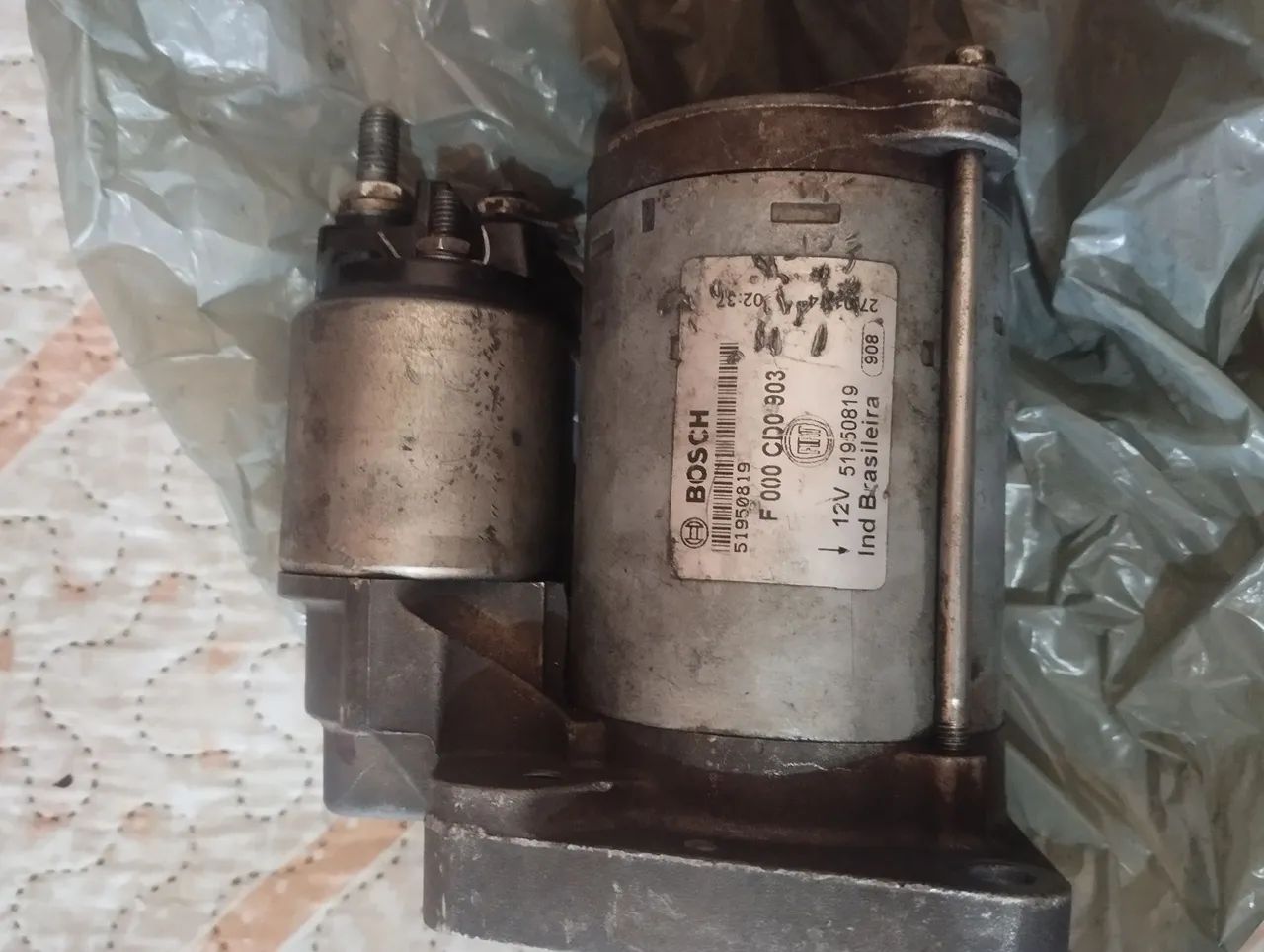 Motor de partida Fiat Palio 
