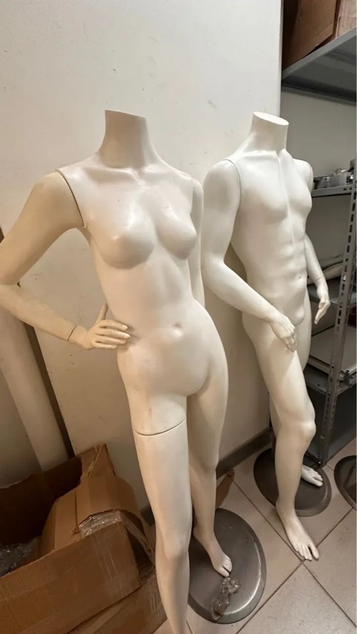 Manequim feminino e Masculino 