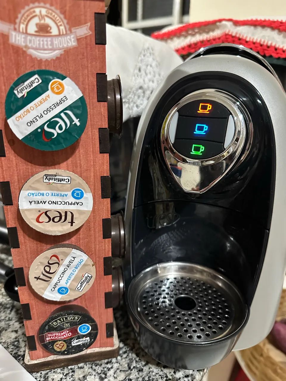 3 Corações Espresso Machine