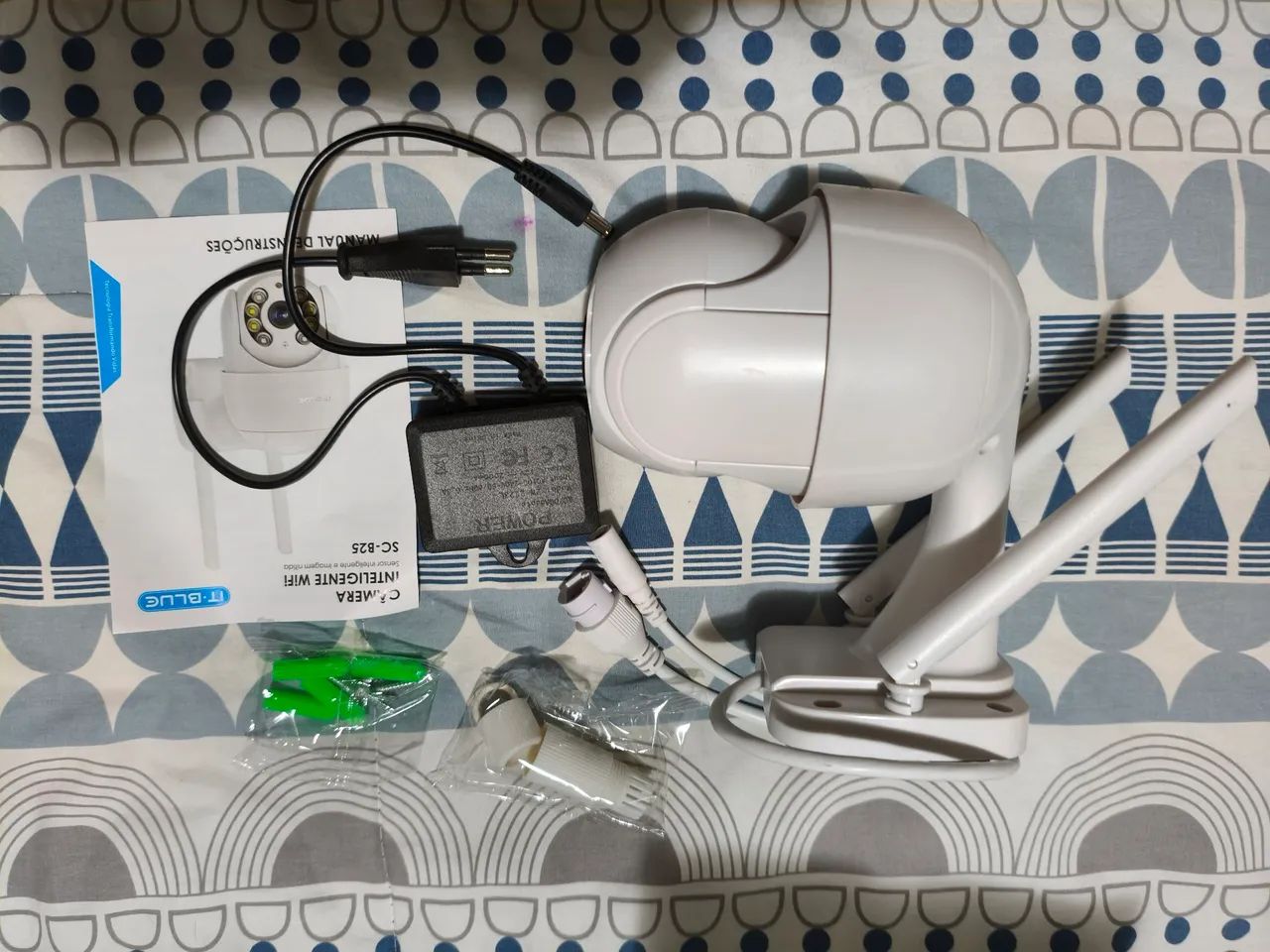 Câmera Inteligente Wi-fi externa, Sensor Inteligente, Imagem Nítida - Foto 3