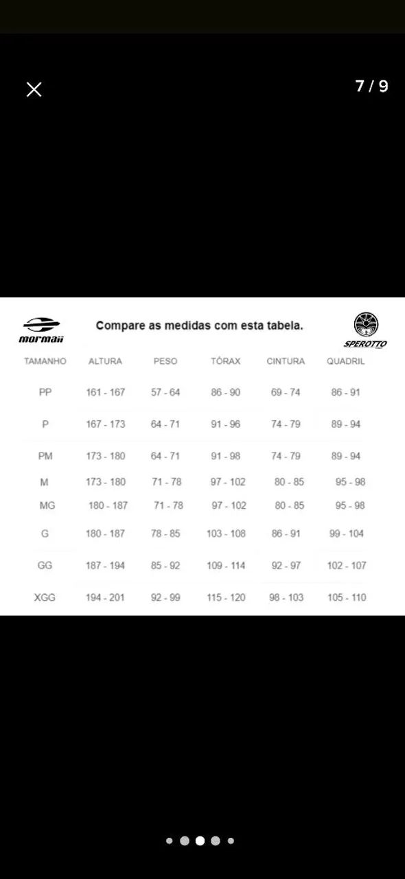 Short john manga longa 1mm masculino surf Mormaii USADO  - Foto 5