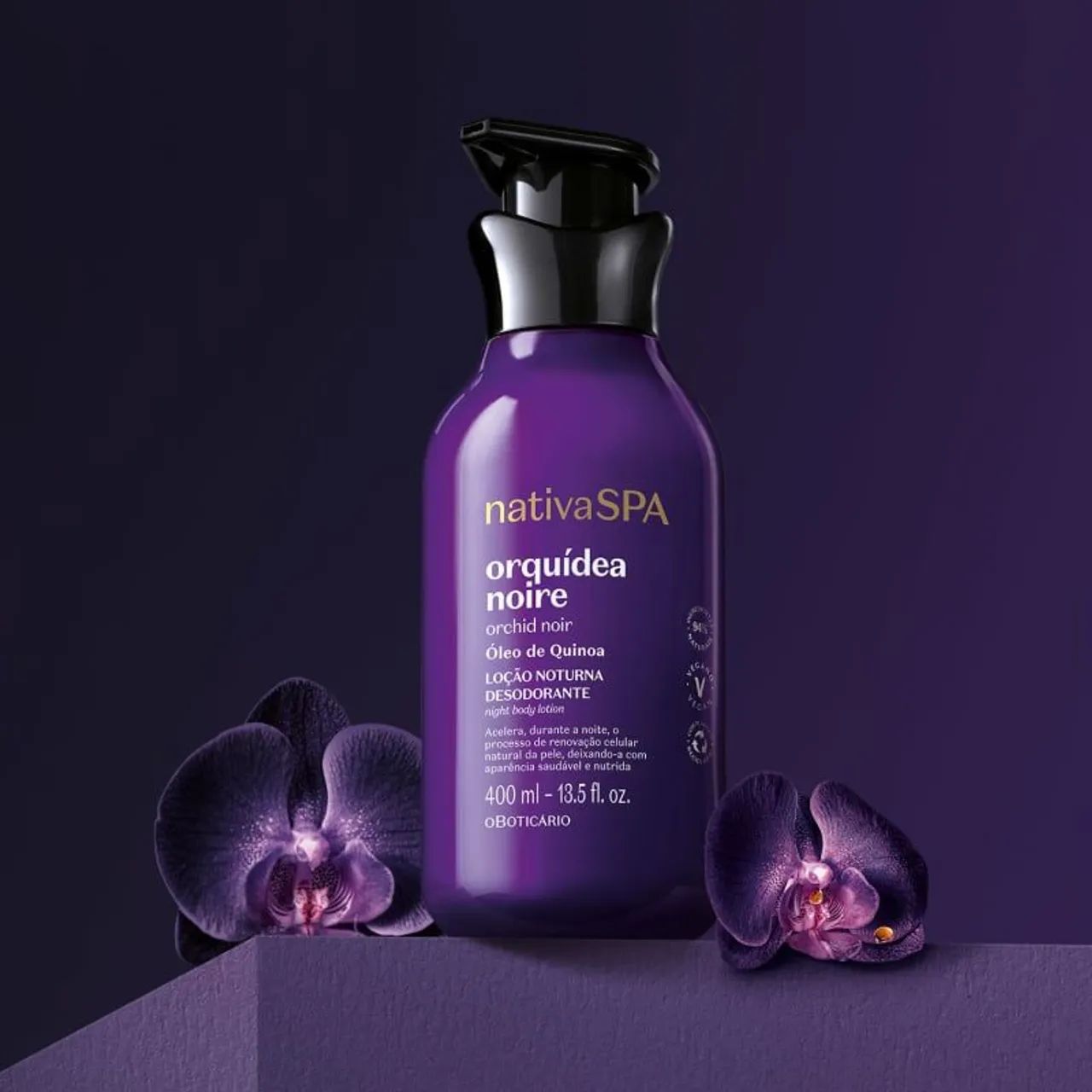 HIDRATANTE NATIVA SPA ORQUÍDEA NOIRE 400ML