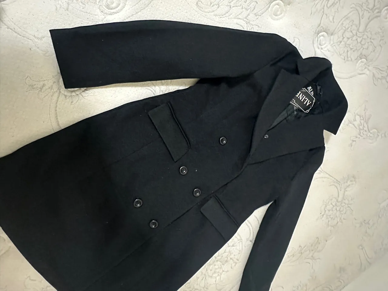 Casaco Preto Elegante ALINE