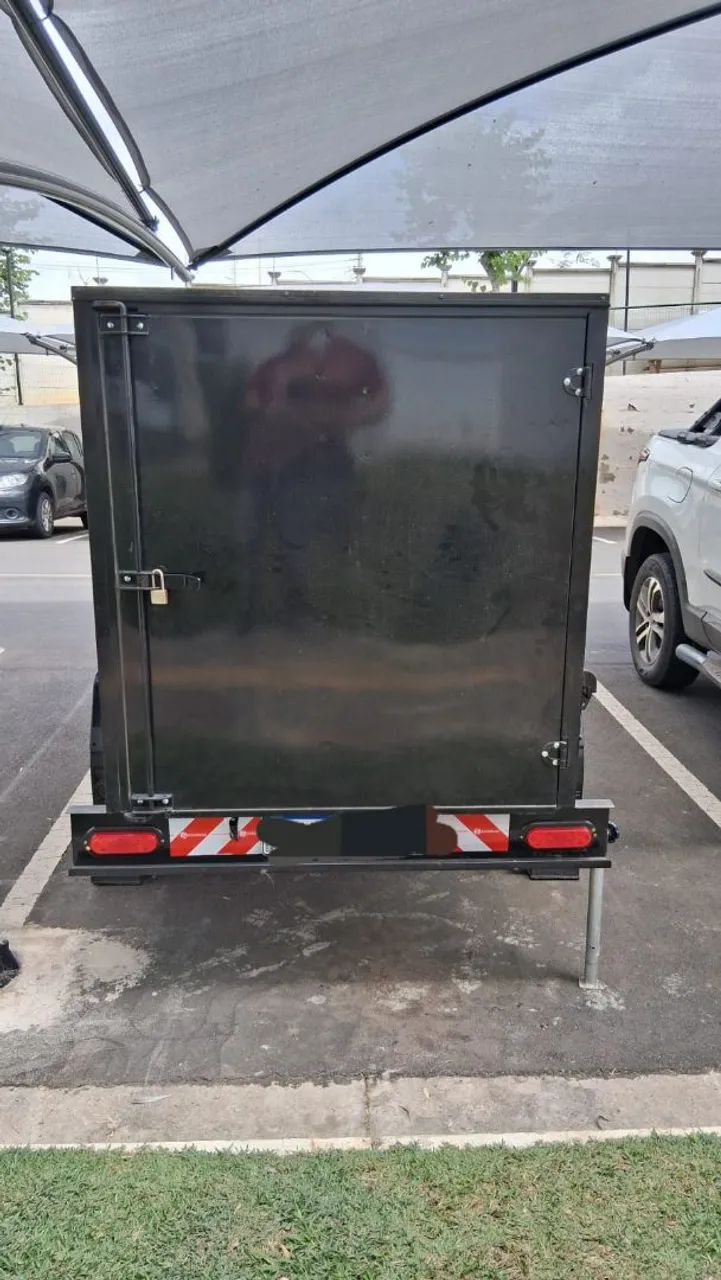 Carretinha Baú (Semi nova). - Foto 2