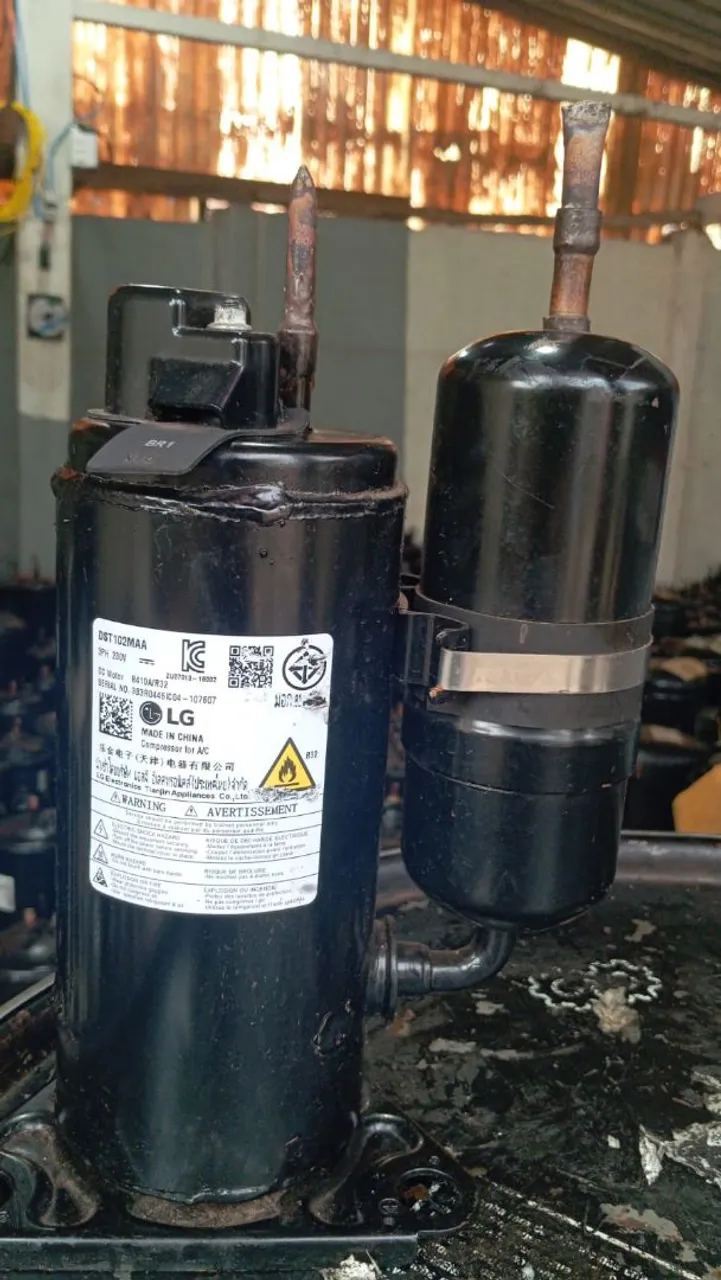Compressor inverter LG 9.000 btus
