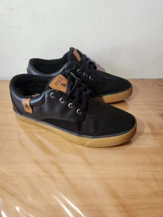 sapatenis polo azul 40