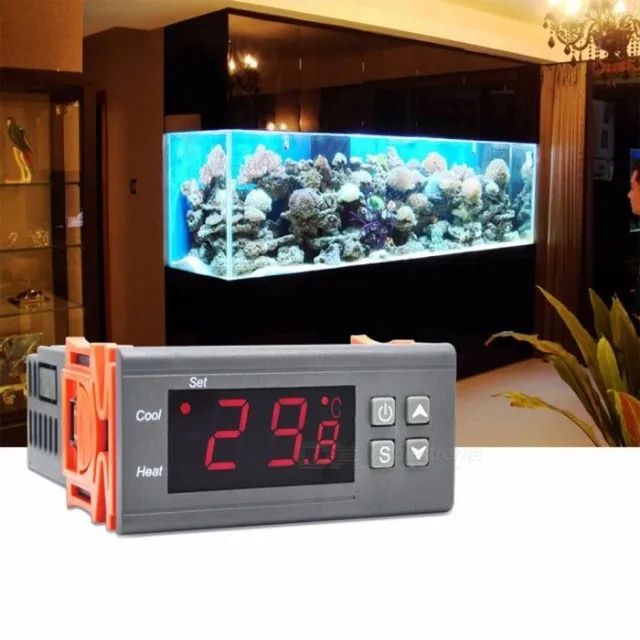 Termostato digital Chocadeira, Cervejeira, Freezer, Aquario