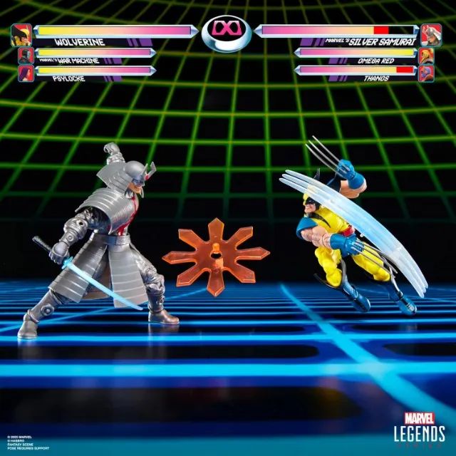 Wolverine Vs Silver Samurai Gamerverse Legends - Lacrado - Foto 5
