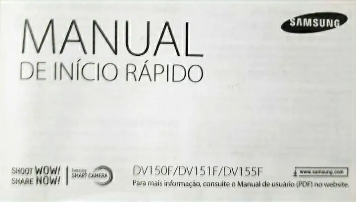 Câmera Digital Samsung DV150F - 16.2MP Impecável e Completíssima - Foto 4