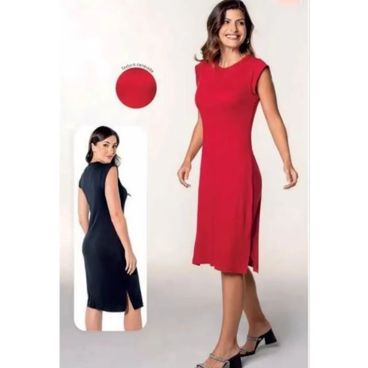 Vestido Canelado demillus