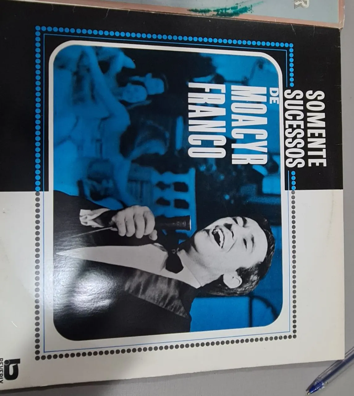 Disco de Vinil Moacyr Franco - Somente Sucessos