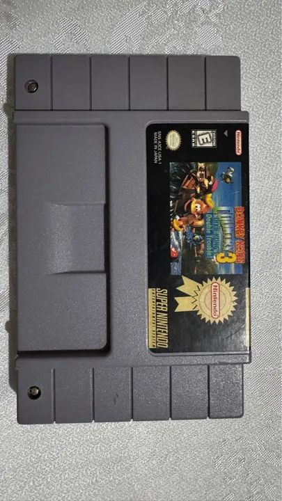 Donkey Kong 3 Original Million Seller Super Nintendo - Foto 5