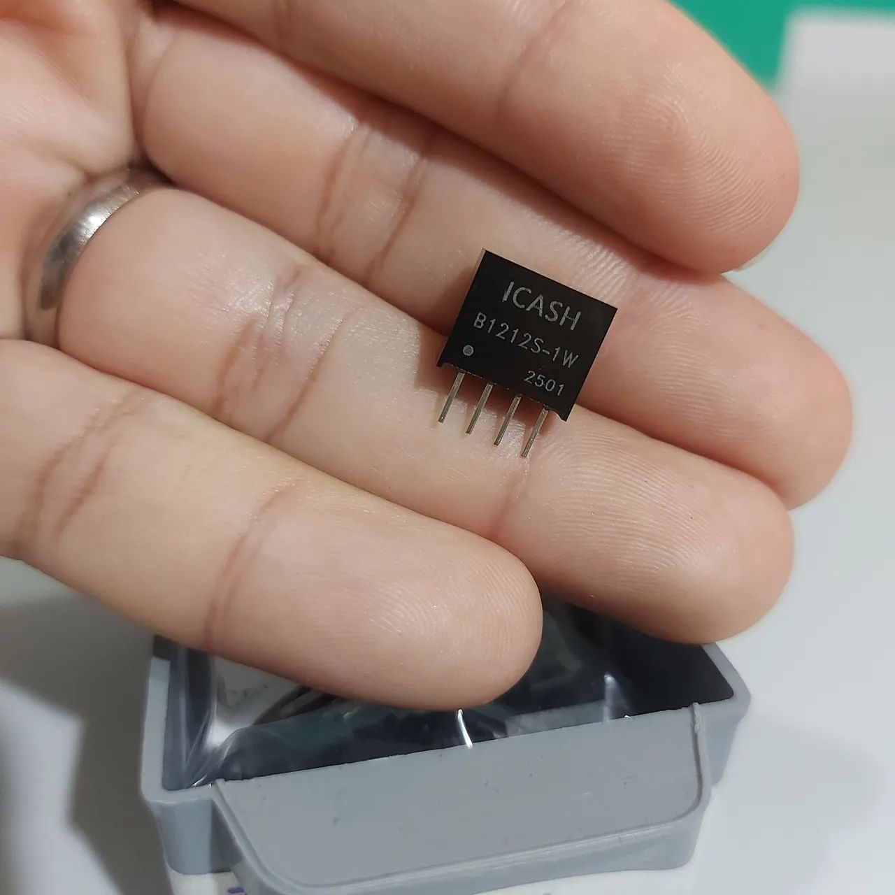 Isolador DC-DC B1212S-1W  - Foto 2