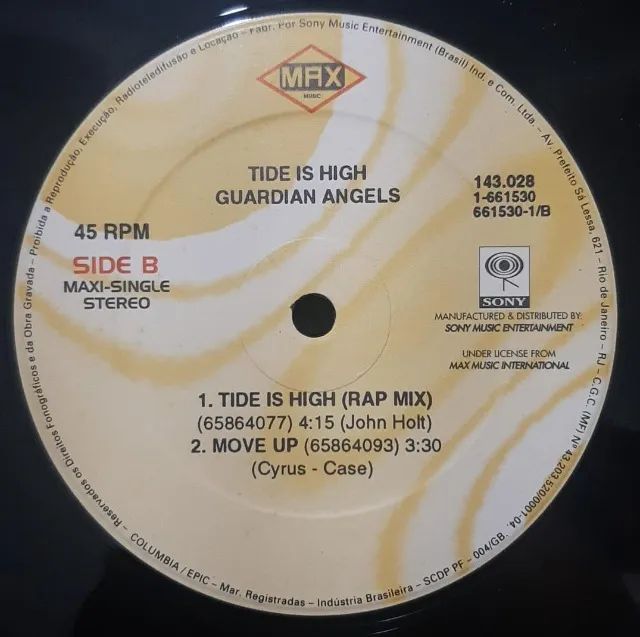 Disco de Vinil LP Guardian Angels Tide Is High - Foto 3