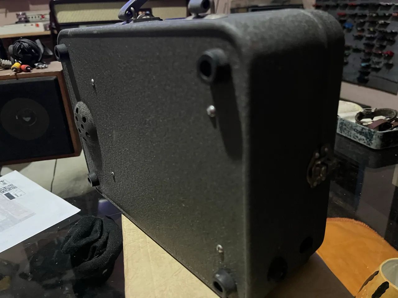 mini televisor ou um projetor de imagens estáticas, da marca "Eigar T.V." - Foto 6