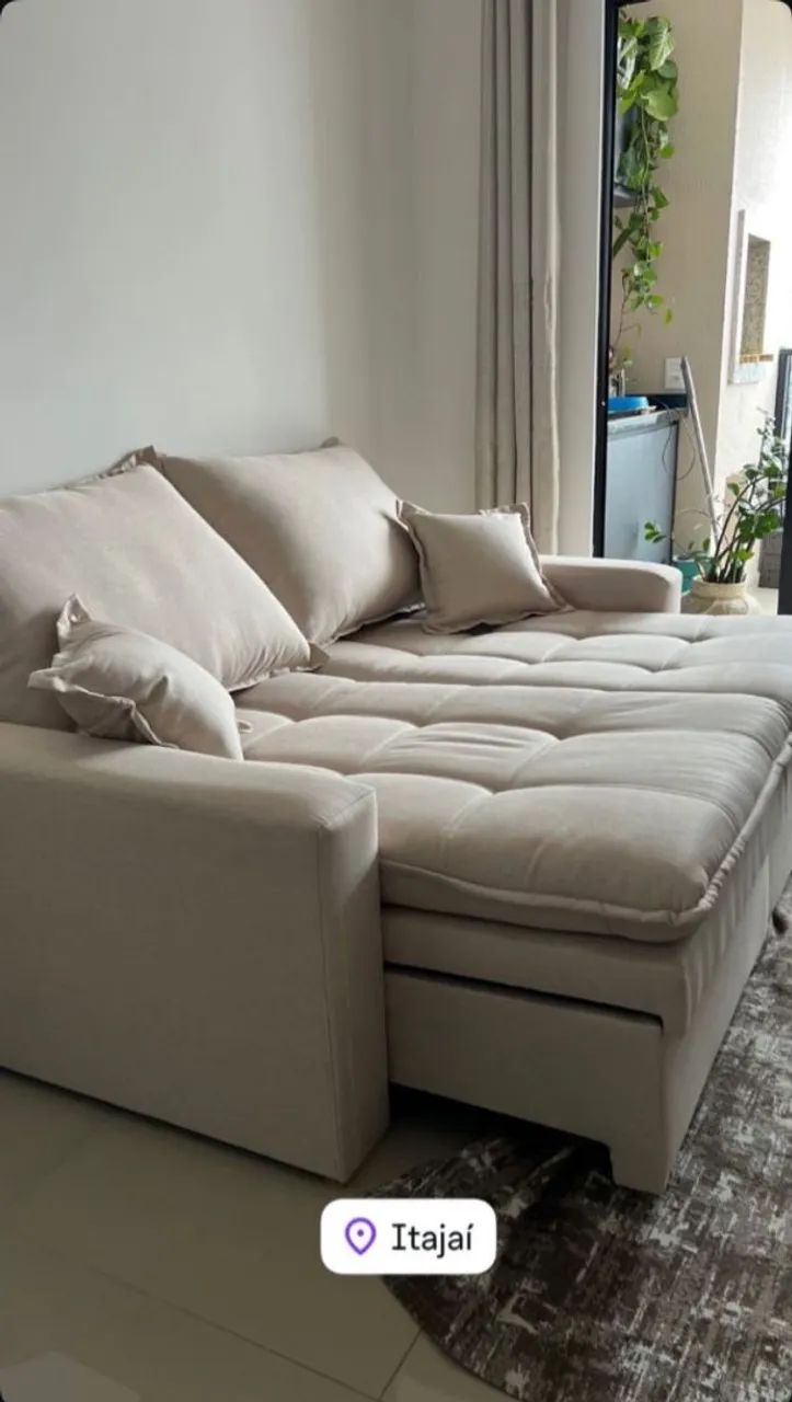 Sofa cama aproveitamento Maximo interno 