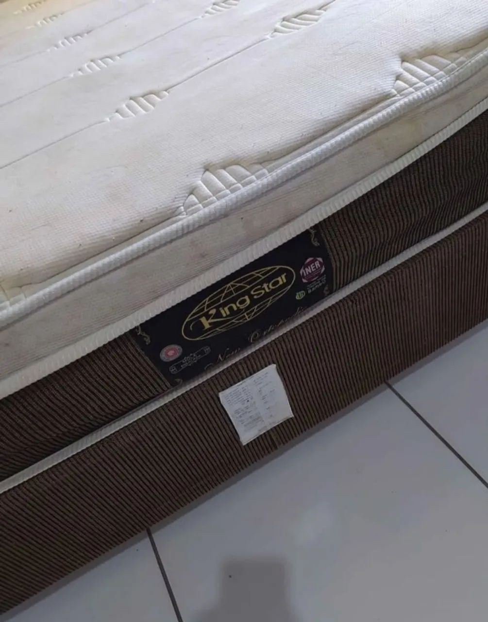 Cama Box de Casal com Cabeceira da Kingstar  - Foto 4