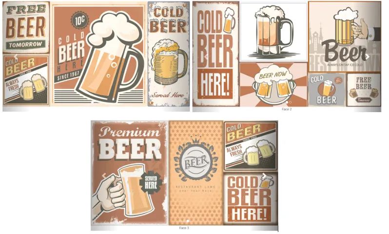 Beer, piso, azulejo, decoração, porcelato, madeira, festa, churrasqueira, 3D, marmore