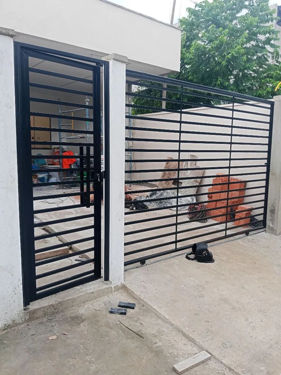 Fabricamos qualquer modelo de parta portão janela proteção escada guarda-corpo estrutura m