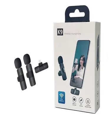 Microfone De Lapela Duplo ( Com 2 Microfones ) Sem Fio z1084 - Foto 5