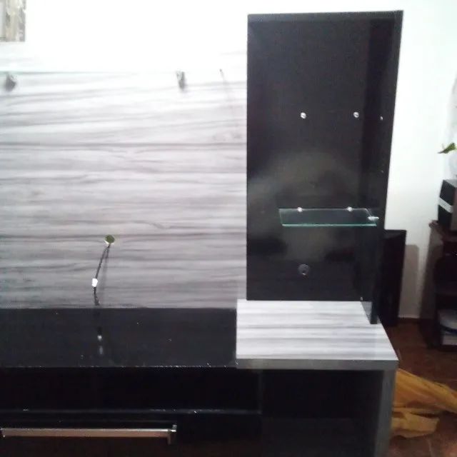 Rack grande com espelho ja esta desmontada - Foto 3
