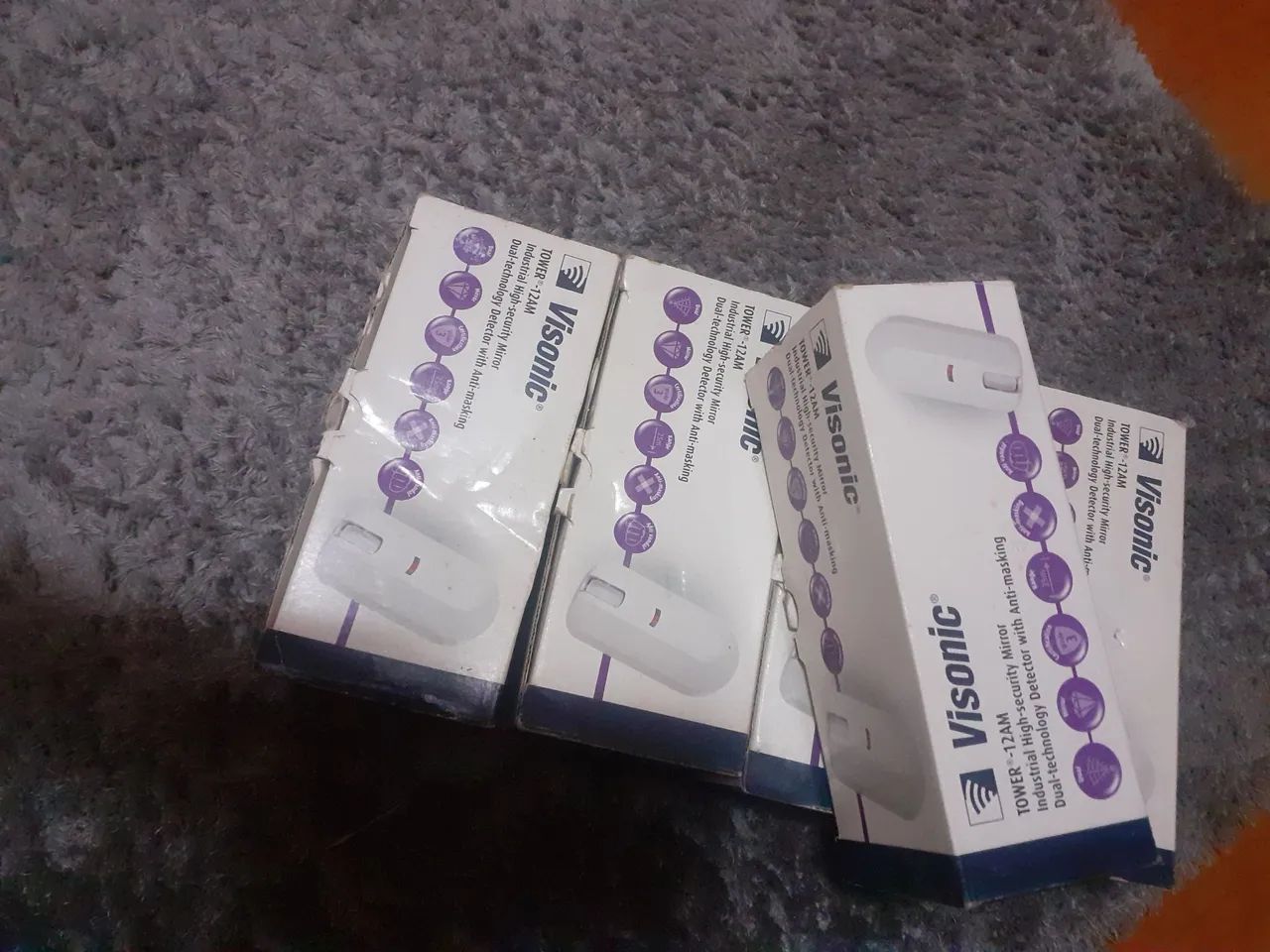 05 UNIDADES Detector de segurança Visonic Tower-12AM - Foto 5