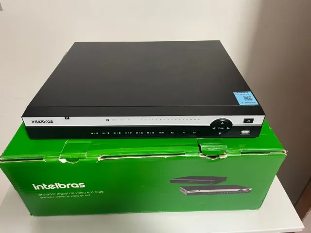 Gravador De Vìdeo Nvr 16 Canais Poe Nvd 3116 P Intelbras (Usado)