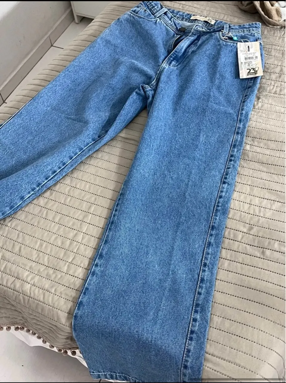 Calça Jeans Azul Clara - Nova com Etiqueta