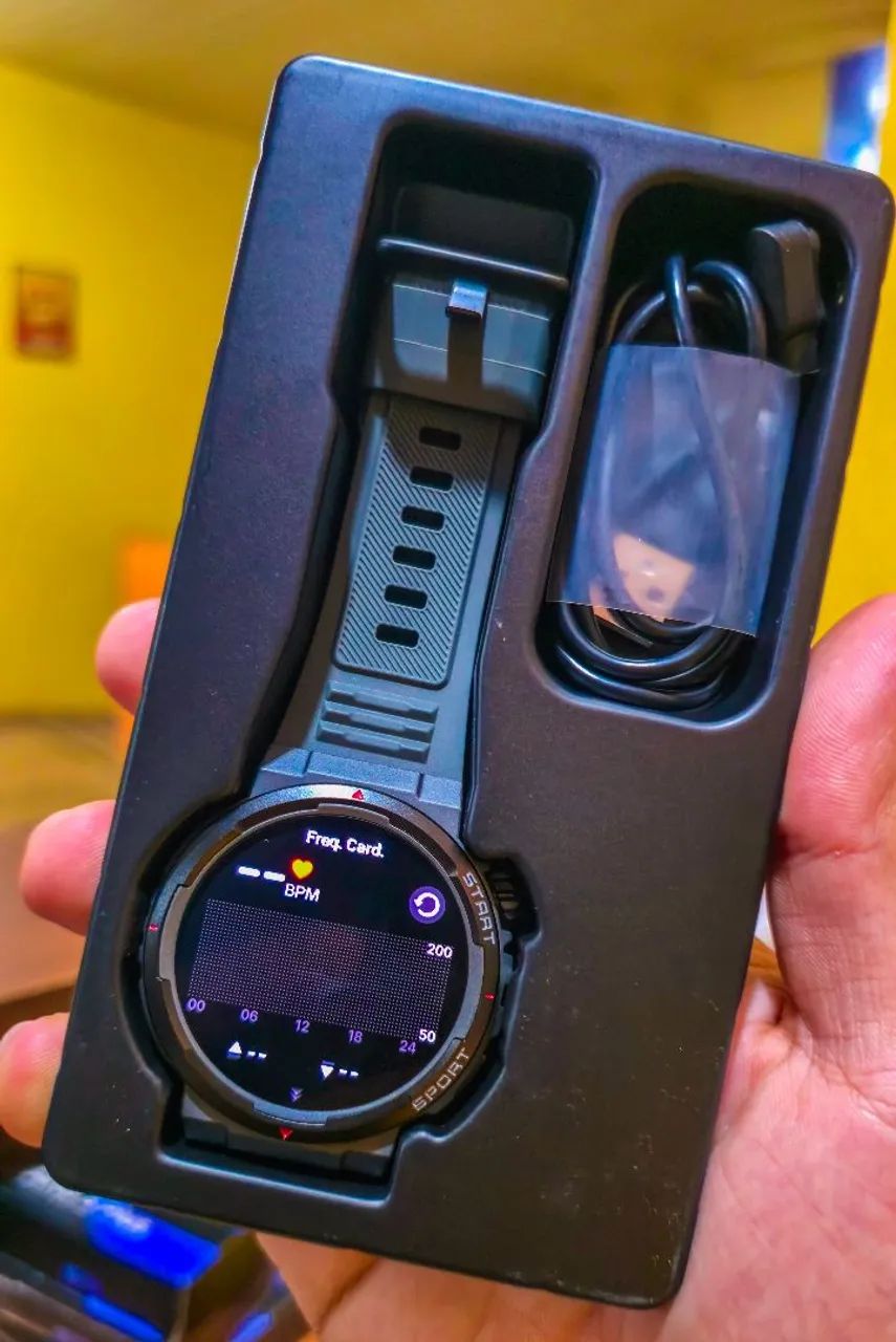 SmartWatch Zeblaze Ares 3 Plus Tela AMOLED - Foto 6
