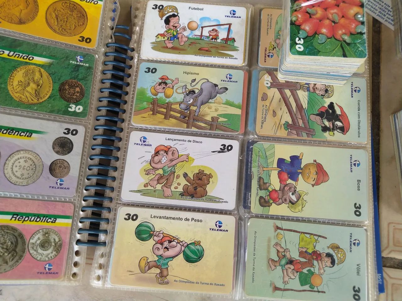 Coleção de Cartões Telefônicos64294633556225121