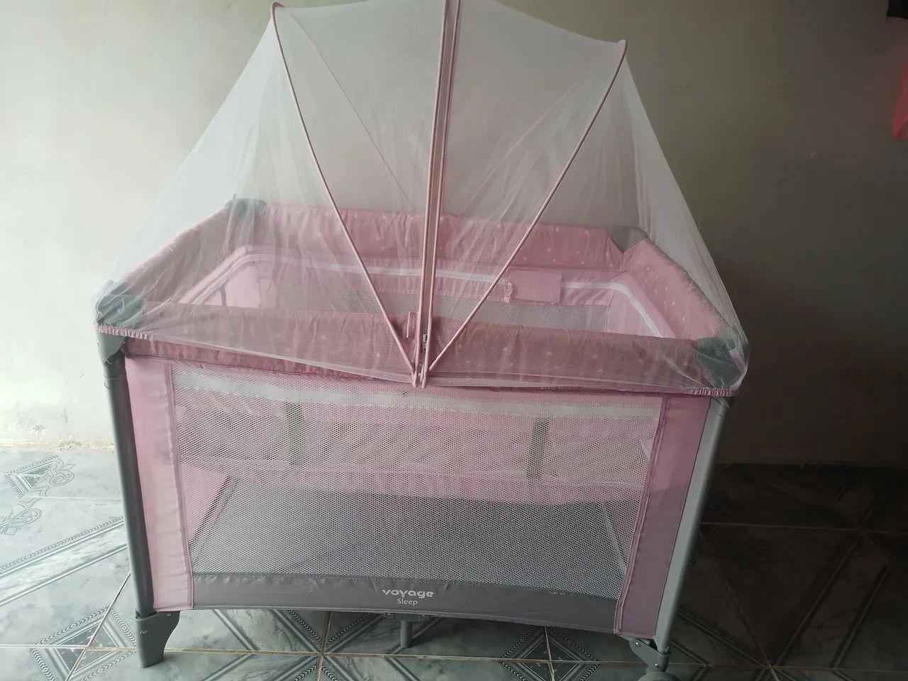 Berço portátil com mosquiteiro - Foto 3