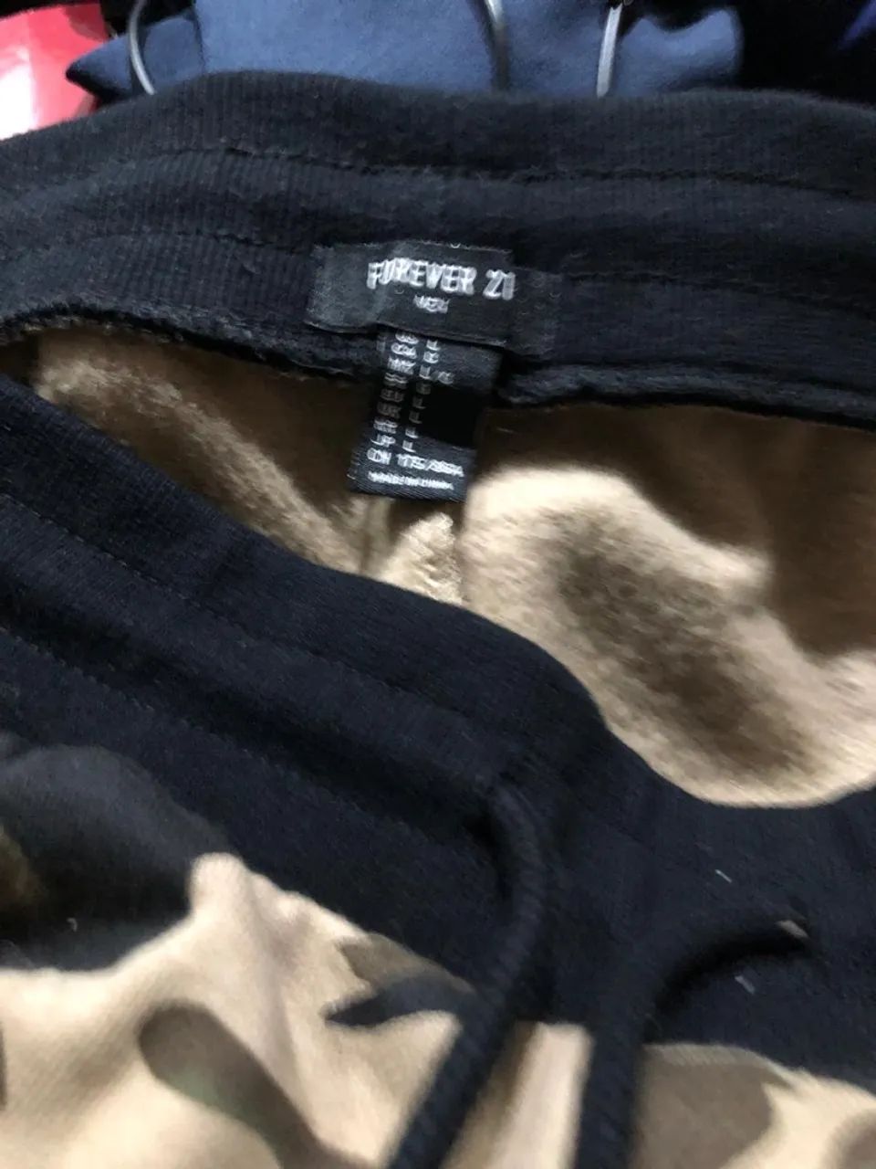 Calça Moletom Militar Camuflada Forever 21 - Foto 2