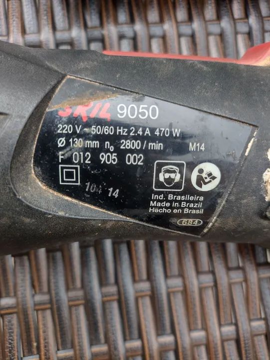Politriz Rotativa Skil 470 W 220 volts para polir polimento  - Foto 4