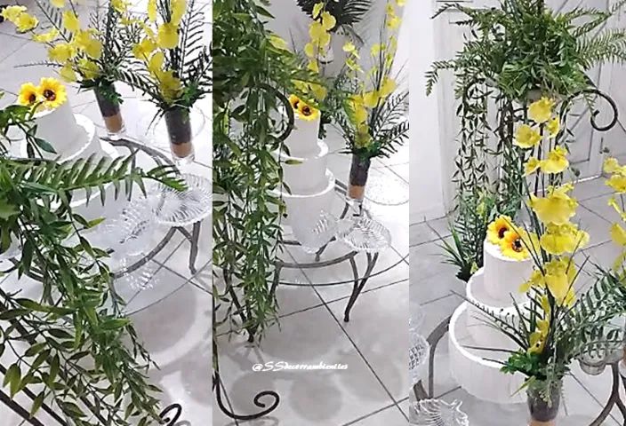 ____DECORAÇÕES DE FESTAS____ACOMPANHA (FLORES NATURAIS OU DECOR PERMANENTE))____