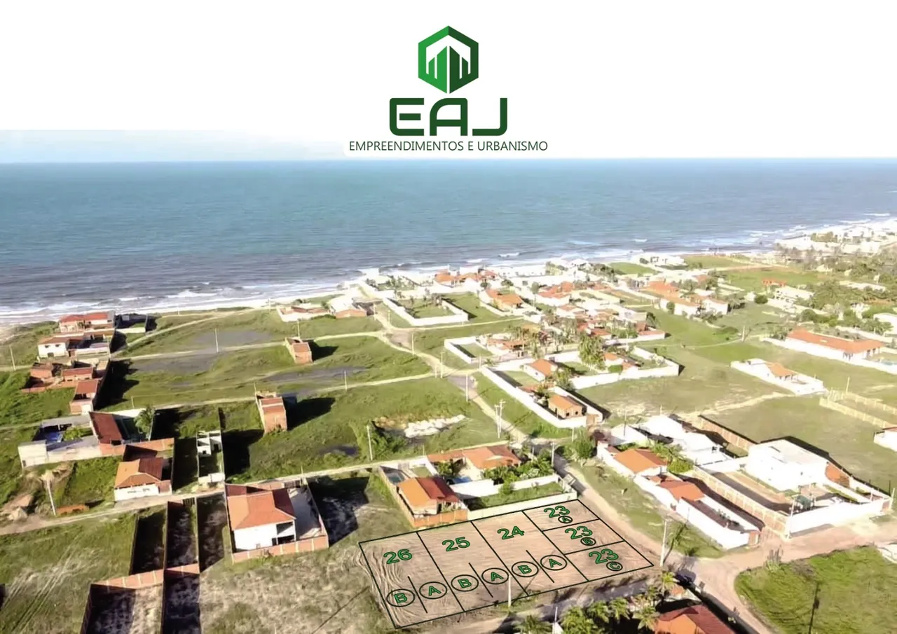 Lotes na praia da caponga