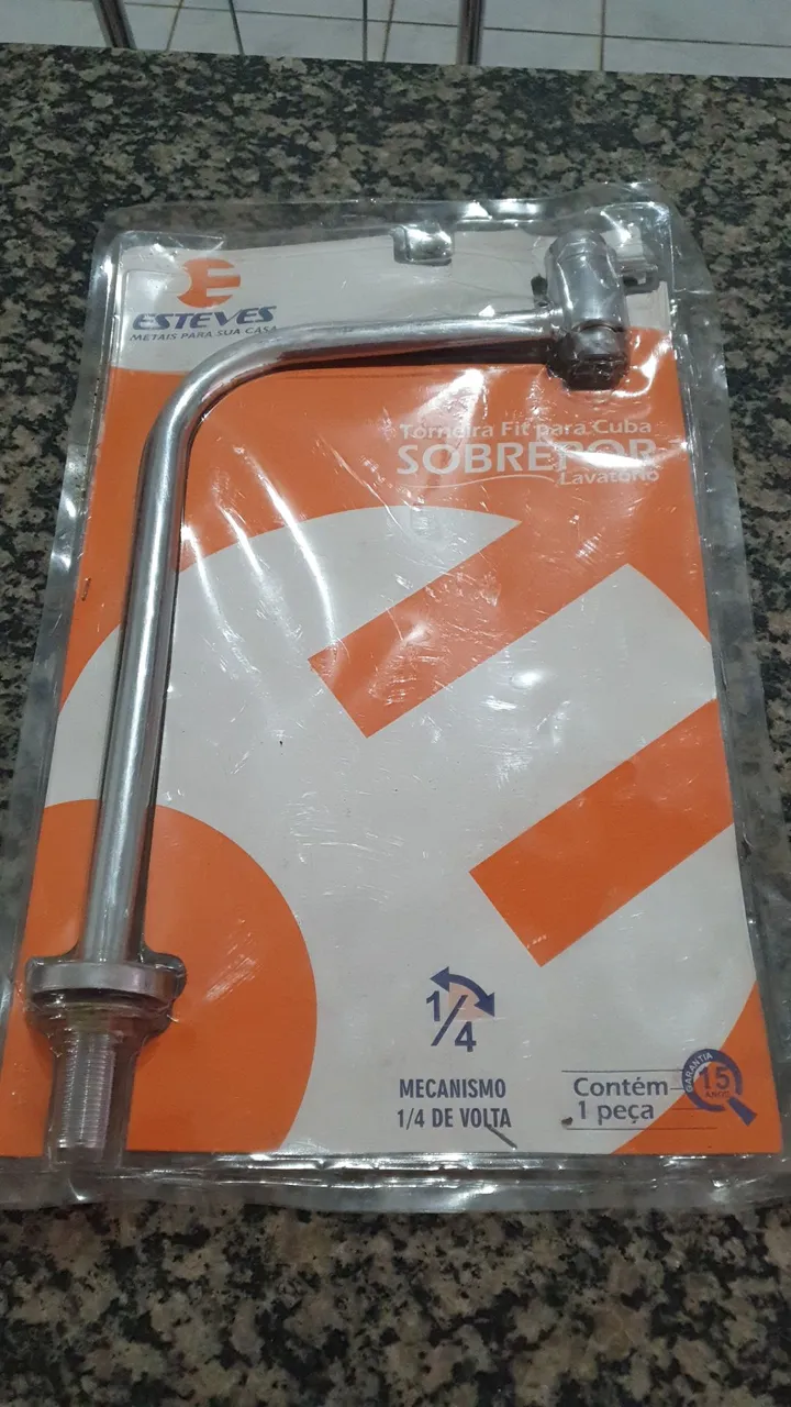 Torneira para Cuba Sobrepor 1/4 de Volta - Estevs